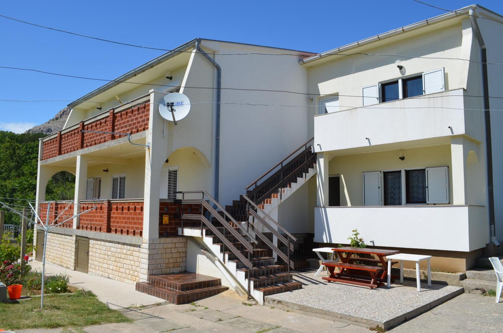 Apartments Aneva 1 Baška Zewnętrze zdjęcie